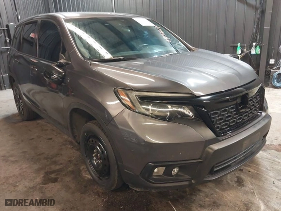 2019 Honda Passport Sport with VIN 5FNYF8H29KB006583, listed as a IAAI auction lot 41516617 with 63,378 mi miles. Bid and sale history available at carsss.com. Image 1.
