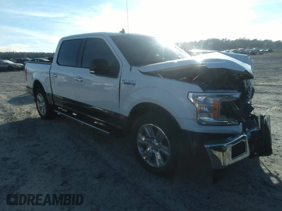 2019 Ford F-150 XL with VIN 1FTEW1C41KFC52669, listed as a IAAI auction lot 38161492 with 51,913 mi miles and . Bid and sale history available at DreamBid. Image 1.