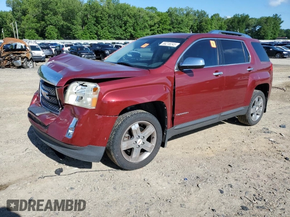 2012 GMC Terrain SLT-2 with VIN 2GKFLWE57C6274711, listed as a Copart auction lot 56218245 with 134,160 mi miles and Salvage title. Bid and sale history available at DreamBid. Image 1.