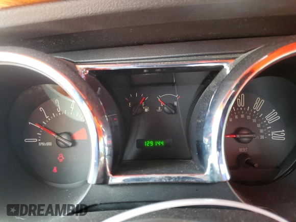 2008 Ford Mustang Deluxe with VIN 1ZVHT80N785206285, listed as a Copart auction lot 64834904 with 129,144 mi miles and Salvage Title. Bid and sale history available at carsss.com. Image 9.