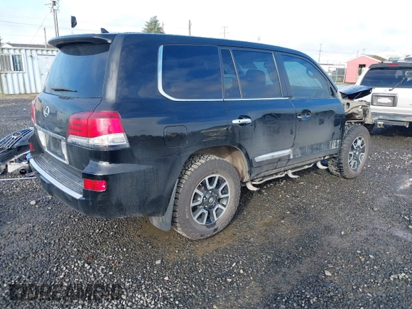 2013 Lexus LX 570 with VIN JTJHY7AXXD4128032, listed as a IAAI auction lot 41794039 with 125,431 mi miles and . Bid and sale history available at carsss.com. Image 4.
