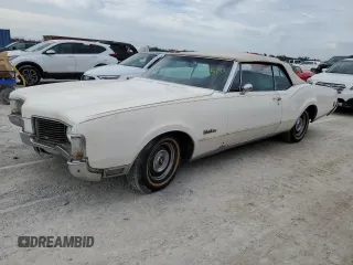 1968 Oldsmobile 88 z VIN 354678E119894, wystawiony jako Copart lot #78248324 z przebiegiem 27 974 mil mil oraz Szkody całkowita. Historia ofert i sprzedaży dostępna na DreamBid. Obrazek 1.