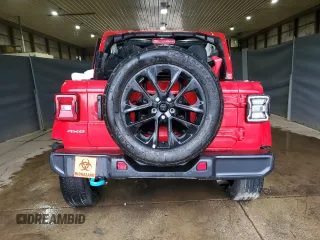 2024 Jeep Wrangler Sahara с VIN 1C4RJXP61RW270324, выставлен на аукционе Copart как лот 64820015 с пробегом 29 492 миль миль и Чистый • Clean title. История ставок и продаж доступна на DreamBid. Изображение 6.