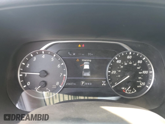 2022 Nissan Frontier S with VIN 1N6ED1EK4NN656008, listed as a Copart auction lot 57946915 with 25,607 mi miles and Salvage title. Bid and sale history available at DreamBid. Image 9.