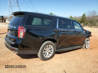 2023 Chevrolet Suburban Premier with VIN 1GNSCFKD1PR135410, listed as a Copart auction lot 50236775 with 40,364 mi miles and Salvage title. Bid and sale history available at DreamBid. Image 3.