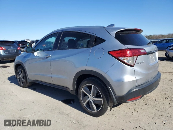 2022 Honda HR-V EX with VIN 3CZRU6H54NM754581, listed as a Copart auction lot 45108685 with 70,569 mi miles and Salvage Title. Bid and sale history available at DreamBid. Image 2.