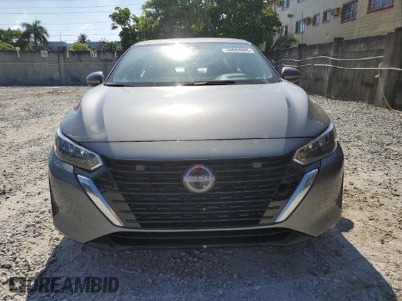 2024 Nissan Sentra S with VIN 3N1AB8BV2RY214869, listed as a Copart auction lot 58093885 with 22,615 mi miles and Non repairable. Bid and sale history available at DreamBid. Image 5.