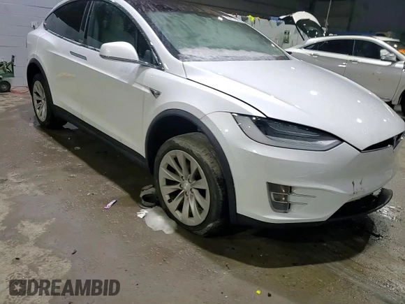 2020 Tesla Model X Long Range with VIN 5YJXCBE26LF228781, listed as a Copart auction lot 46417835 with 46,148 mi miles and Salvage Title. Bid and sale history available at DreamBid. Image 11.