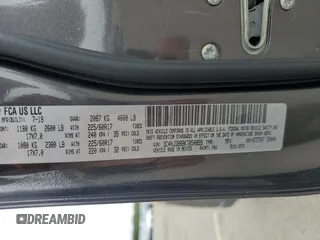2019 Jeep Compass Latitude z VIN 3C4NJDBB8KT850859, wystawiony jako Copart lot #62680455 z przebiegiem 34 626 mil mil oraz Szkoda całkowita • Salvage title. Historia ofert i sprzedaży dostępna na DreamBid. Obrazek 13.