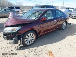 2015 Honda Accord Sedan EX-L with VIN 1HGCR3F84FA005420, listed as a IAAI auction lot 40849736 with 93,740 mi miles. Bid and sale history available at carsss.com. Image 22.
