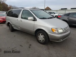 2002 Toyota Sienna LE with VIN 4T3ZF13C62U502916, listed as a Copart auction lot 78490014 with 116,367 mi miles and Salvage Title. Bid and sale history available at carsss.com. Image 4.