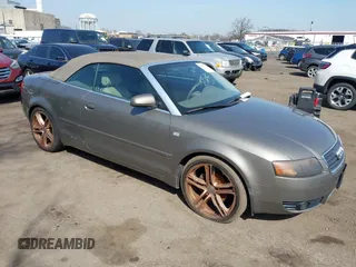 2004 Audi A4 1.8T with VIN WAUAC48H14K018219, listed as a IAAI auction lot 41797731 with 70,839 mi miles. Bid and sale history available at carsss.com. Image 1.