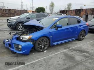 2017 Subaru WRX Limited with VIN JF1VA1J6XH9815475, listed as a Copart auction lot 50603045 with 56,608 mi miles and Salvage Title. Bid and sale history available at carsss.com. Image 1.