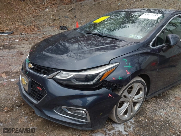 2016 Chevrolet Cruze Premier with VIN 1G1BG5SMXG7303220, listed as a IAAI auction lot 41533633 with 87,768 mi miles. Bid and sale history available at carsss.com. Image 18.