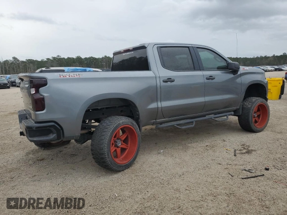 2020 Chevrolet Silverado 1500 Custom Trail Boss with VIN 3GCPYCEF6LG102635, listed as a Copart auction lot 86090994 with 64,881 mi miles and Salvage Title. Bid and sale history available at DreamBid. Image 3.
