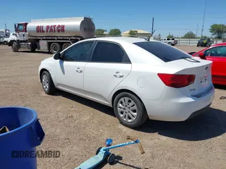 2012 Kia Forte EX with VIN KNAFU4A2XC5489243, listed as a IAAI auction lot 41959381 with 192,071 mi miles. Bid and sale history available at carsss.com. Image 3.