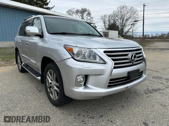 2013 Lexus LX 570 with VIN JTJHY7AX9D4100920, listed as a Copart auction lot 54273215 with 229,058 mi miles and Clean Title. Bid and sale history available at DreamBid. Image 1.