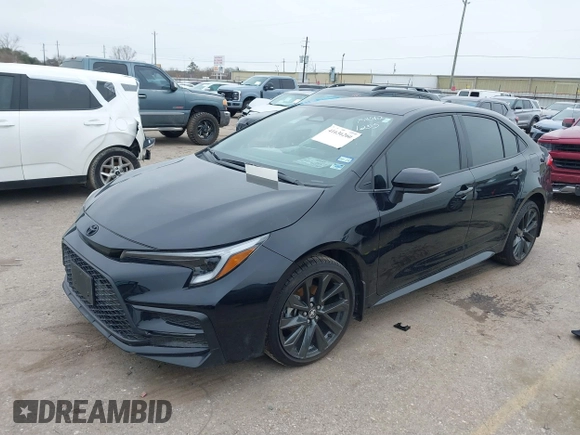 2024 Toyota Corolla SE with VIN 5YFS4MCE3RP210249, listed as a IAAI auction lot 41636260 with 10,403 mi miles and . Bid and sale history available at DreamBid. Image 17.