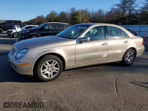 2003 Mercedes-Benz E-Class 3.2L with VIN WDBUF65J13A206090, listed as a Copart auction lot 76683584 with 54,707 mi miles and Salvage Title. Bid and sale history available at carsss.com. Image 1.