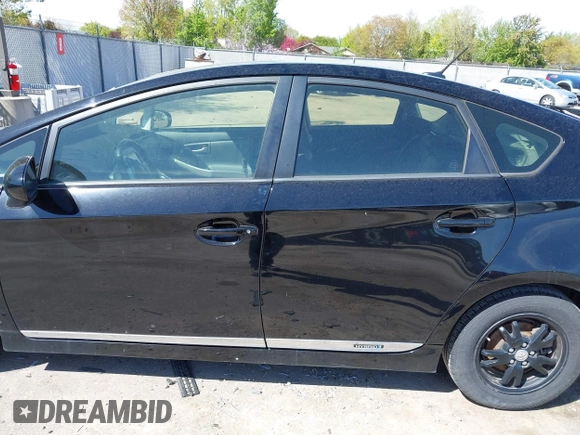 2013 Toyota Prius One with VIN JTDKN3DU9D1682269, listed as a IAAI auction lot 42100973 with 126,058 mi miles. Bid and sale history available at carsss.com. Image 6.