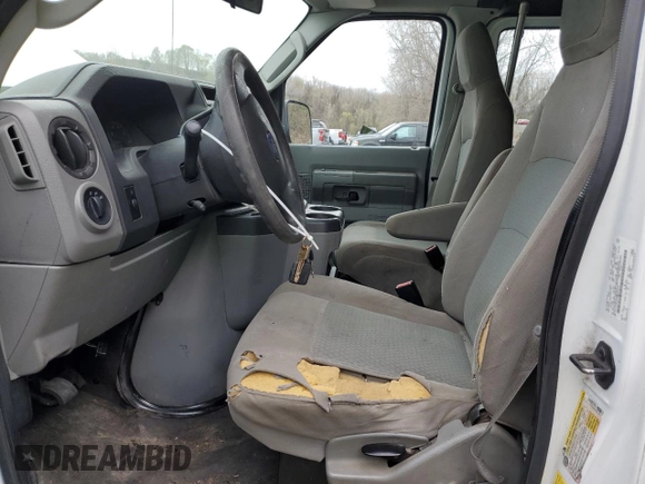 2011 Ford Econoline Cargo Commercial with VIN 1FTNS2EW2BDA16575, listed as a Copart auction lot 52884745 with 248,455 mi miles and Salvage Title. Bid and sale history available at DreamBid. Image 7.