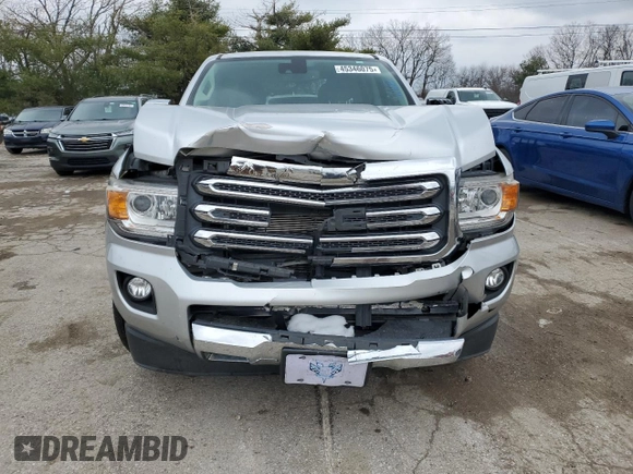 2015 GMC Canyon 4WD SLT with VIN 1GTG6CE33F1183608, listed as a Copart auction lot 45346075 with 96,881 mi miles and Salvage Title. Bid and sale history available at carsss.com. Image 5.