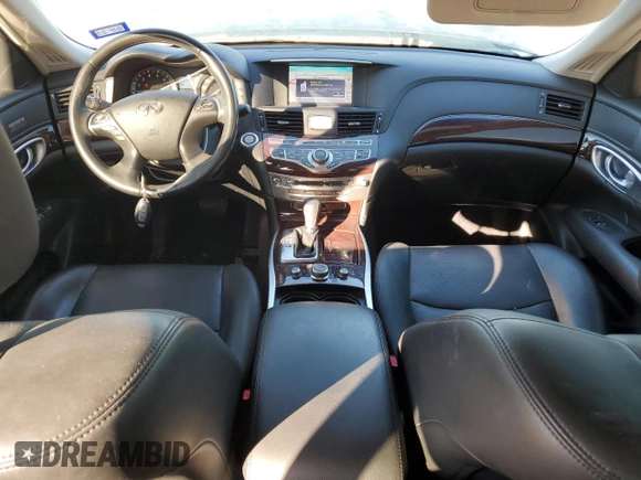 2013 Infiniti M37 with VIN JN1BY1AP2DM514582, listed as a Copart auction lot 79767384 with 81,825 mi miles and Salvage Title. Bid and sale history available at carsss.com. Image 8.