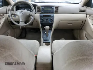 2007 Toyota Corolla CE with VIN JTDBR32E970104473, listed as a Copart auction lot 58563945 with 210,713 mi miles and Salvage title. Bid and sale history available at DreamBid. Image 8.