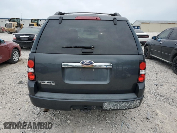 2010 Ford Explorer XLT with VIN 1FMEU6DE4AUA64406, listed as a Copart auction lot 57461695 with 143,733 mi miles and Salvage title. Bid and sale history available at DreamBid. Image 6.
