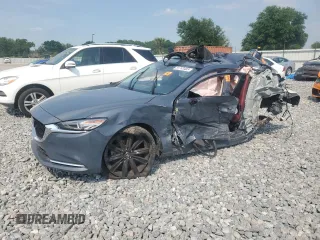 2021 Mazda 6 Carbon Edition with VIN JM1GL1WY6M1606461, listed as a Copart auction lot 51743485 with Not Provided miles and Non Repairable. Bid and sale history available at DreamBid. Image 1.