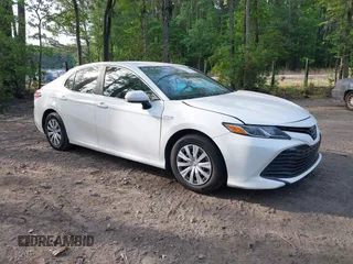 2019 Toyota Camry Hybrid LE z VIN 4T1B31HK4KU005351, wystawiony jako IAAI lot #42162802 z przebiegiem 89 187 mil mil oraz . Historia ofert i sprzedaży dostępna na DreamBid. Obrazek 1.