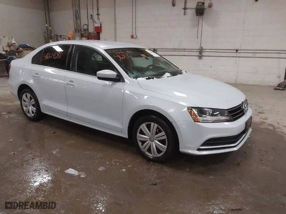 2017 Volkswagen Jetta 1.4T S with VIN 3VW167AJ5HM279535, listed as a IAAI auction lot 41664681 with 98,902 mi miles. Bid and sale history available at carsss.com. Image 1.