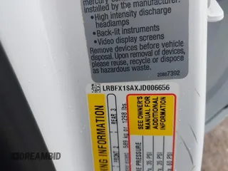 2018 Buick Envision Essence with VIN LRBFX1SAXJD006656, listed as a IAAI auction lot 41548118 with 40,925 mi miles and . Bid and sale history available at DreamBid. Image 9.