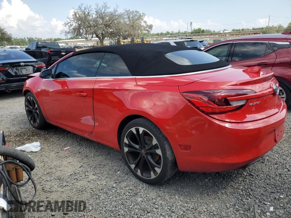 2018 Buick Cascada Sport Touring with VIN W04WJ3N57JG064410, listed as a Copart auction lot 55242845 with 68,837 mi miles and Salvage title. Bid and sale history available at DreamBid. Image 2.