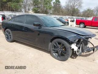 2017 Dodge Charger SXT with VIN 2C3CDXHG4HH643233, listed as a IAAI auction lot 41806195 with 92,318 mi miles and . Bid and sale history available at carsss.com. Image 1.