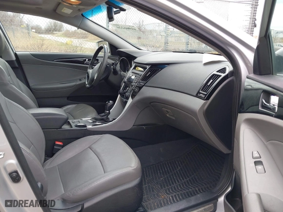 2013 Hyundai Sonata SE with VIN 5NPEC4AC9DH638852, listed as a IAAI auction lot 41966220 with 151,324 mi miles. Bid and sale history available at carsss.com. Image 5.