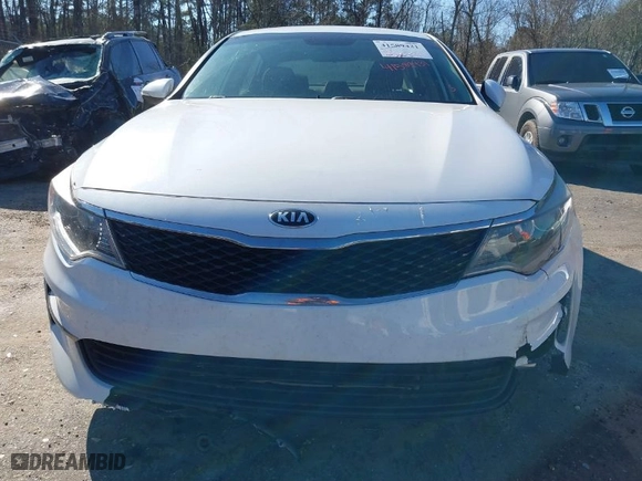 2017 Kia Optima LX with VIN 5XXGT4L33HG166901, listed as a IAAI auction lot 41589431 with NaN miles. Bid and sale history available at carsss.com. Image 12.