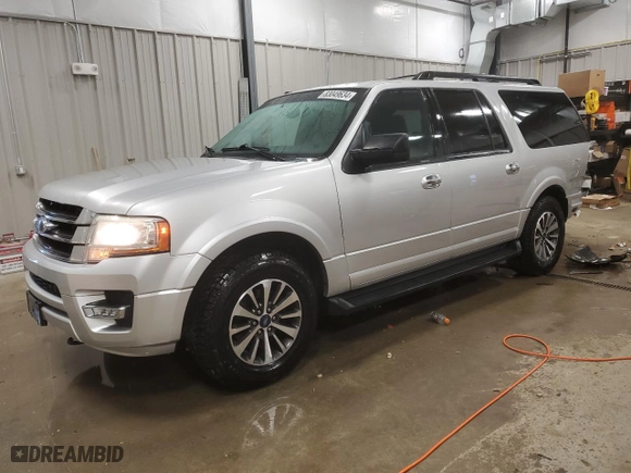 2015 Ford Expedition EL XLT with VIN 1FMJK1JT9FEF14868, listed as a Copart auction lot 83049634 with 190,244 mi miles and Clean Title. Bid and sale history available at carsss.com. Image 1.