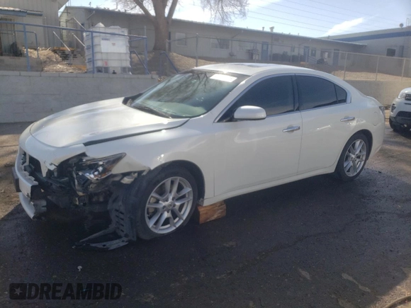 2012 Nissan Maxima S with VIN 1N4AA5AP0CC826981, listed as a Copart auction lot 48478105 with 74,365 mi miles and Salvage Title. Bid and sale history available at DreamBid. Image 1.