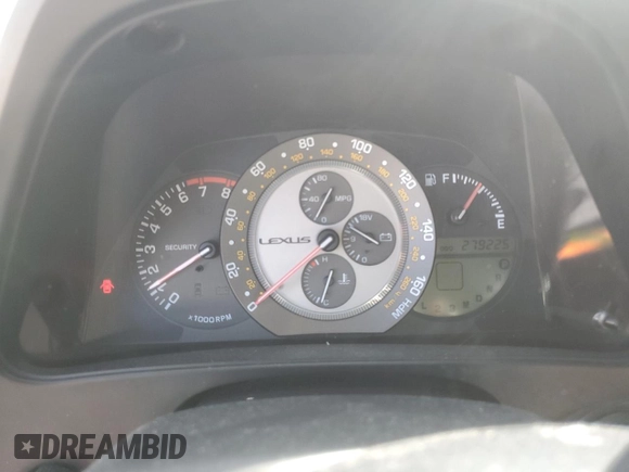2003 Lexus IS 300/350 z VIN JTHBD192830073062, wystawiony jako Copart lot #57891225 z przebiegiem 279 225 mil mil oraz Szkoda całkowita • Salvage title. Historia ofert i sprzedaży dostępna na DreamBid. Obrazek 9.
