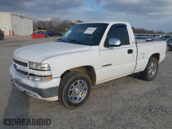 1999 Chevrolet Silverado 1500 with VIN 1GCEC14W1XZ129128, listed as a IAAI auction lot 41496586 with 360,169 mi miles. Bid and sale history available at carsss.com. Image 2.