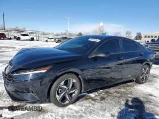 2023 Hyundai Elantra SEL with VIN 5NPLS4AG3PH098612, listed as a Copart auction lot 84548734 with 26,258 mi miles and Salvage Title. Bid and sale history available at DreamBid. Image 1.