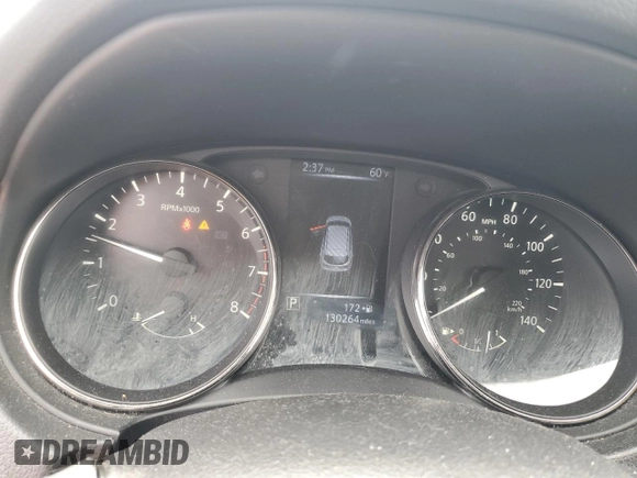 2017 Nissan Rogue SL z VIN JN1BJ1CR7HW109914, wystawiony jako Copart lot #57304415 z przebiegiem 130 264 mil mil oraz Szkoda całkowita • Salvage title. Historia ofert i sprzedaży dostępna na DreamBid. Obrazek 9.