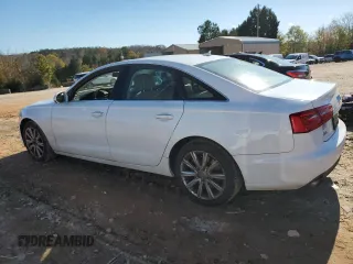2014 Audi A6 Premium Plus with VIN WAUDFAFC2EN036206, listed as a Copart auction lot 81627124 with 96,669 mi miles and Salvage title. Bid and sale history available at DreamBid. Image 2.