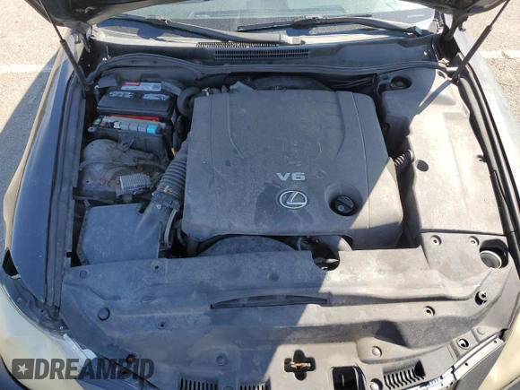 2007 Lexus IS 250 with VIN JTHCK262X72018577, listed as a Copart auction lot 50782315 with 108,024 mi miles and Salvage Title. Bid and sale history available at carsss.com. Image 11.