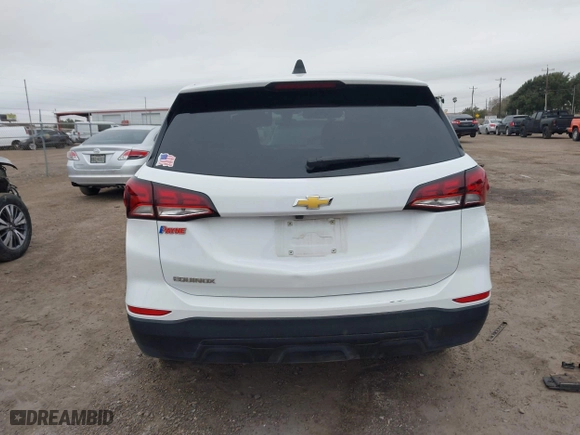 2024 Chevrolet Equinox LS with VIN 3GNAXHEG9RL226517, listed as a IAAI auction lot 41312973 with 27,818 mi miles. Bid and sale history available at carsss.com. Image 17.
