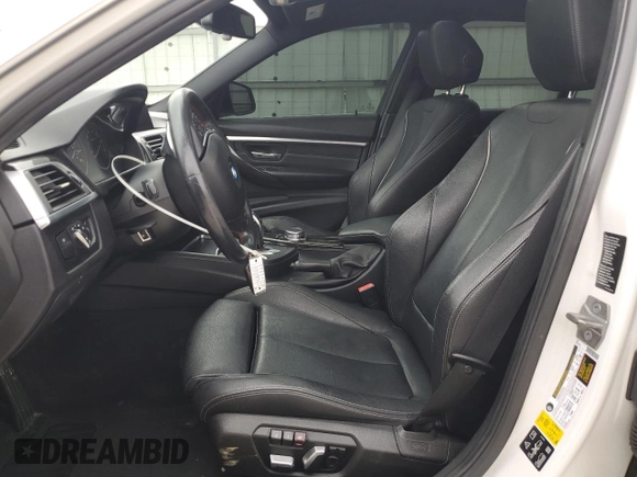 2017 BMW 3 Series 330i xDrive with VIN WBA8D9G5XHNT91599, listed as a Copart auction lot 55810245 with 88,250 mi miles and Salvage title. Bid and sale history available at DreamBid. Image 7.