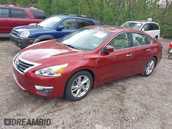 2014 Nissan Altima 2.5 with VIN 1N4AL3APXEC165025, listed as a IAAI auction lot 42093341 with 93,617 mi miles. Bid and sale history available at carsss.com. Image 2.