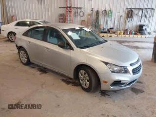 2015 Chevrolet Cruze LS z VIN 1G1PA5SH9F7166814, wystawiony jako IAAI lot #41729809 z przebiegiem 86 346 mil mil oraz . Historia ofert i sprzedaży dostępna na DreamBid. Obrazek 1.