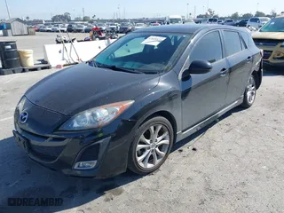 2010 Mazda Mazda3 s Sport with VIN JM1BL1H65A1296255, listed as a IAAI auction lot 42018973 with 143,903 mi miles. Bid and sale history available at carsss.com. Image 2.